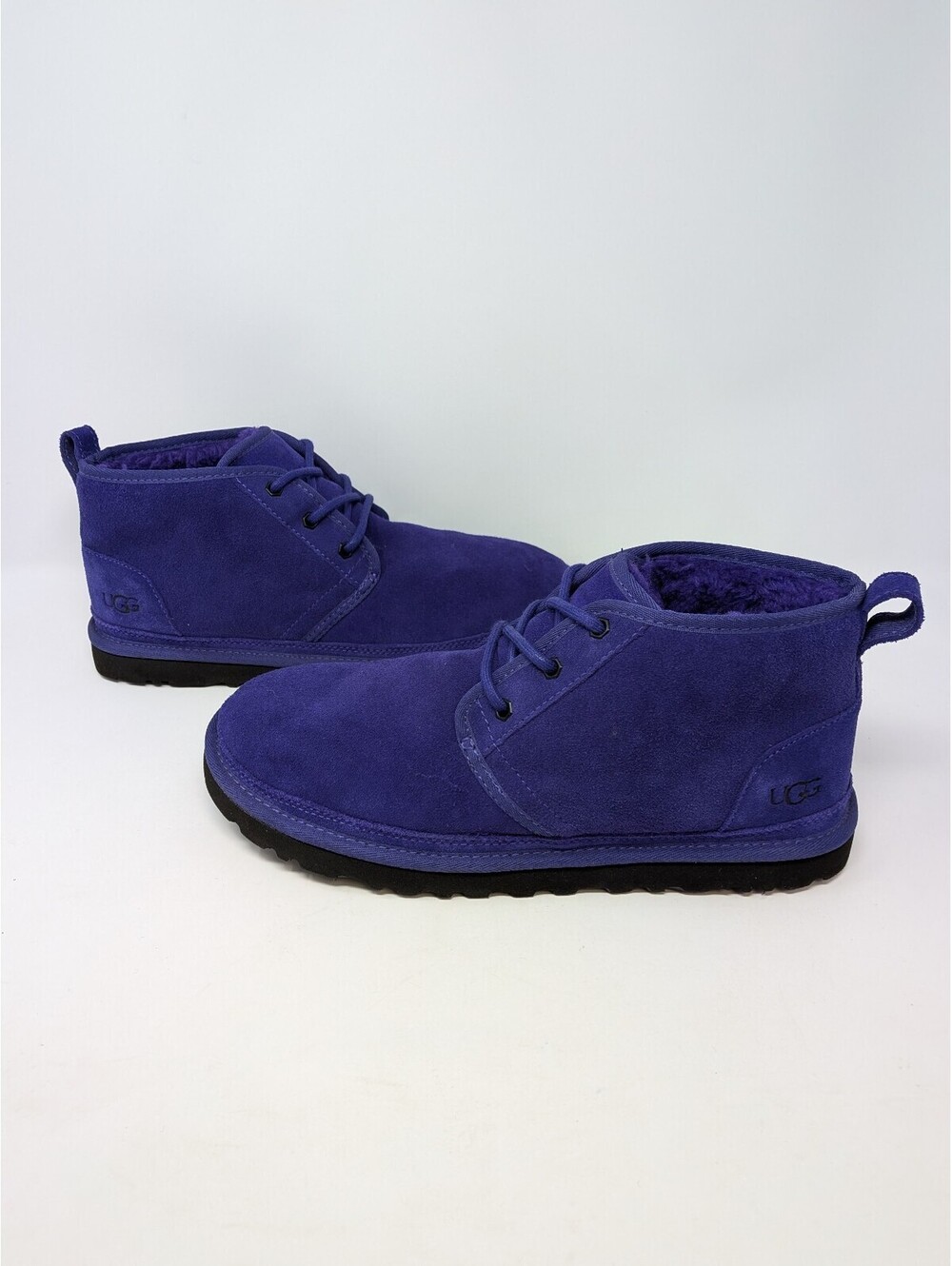 UGG Neumel Women’s Size 11 Purple Suede Wool-Lined Chukka Boots 1094269